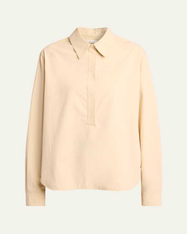 Margan Cotton Collared Shirt